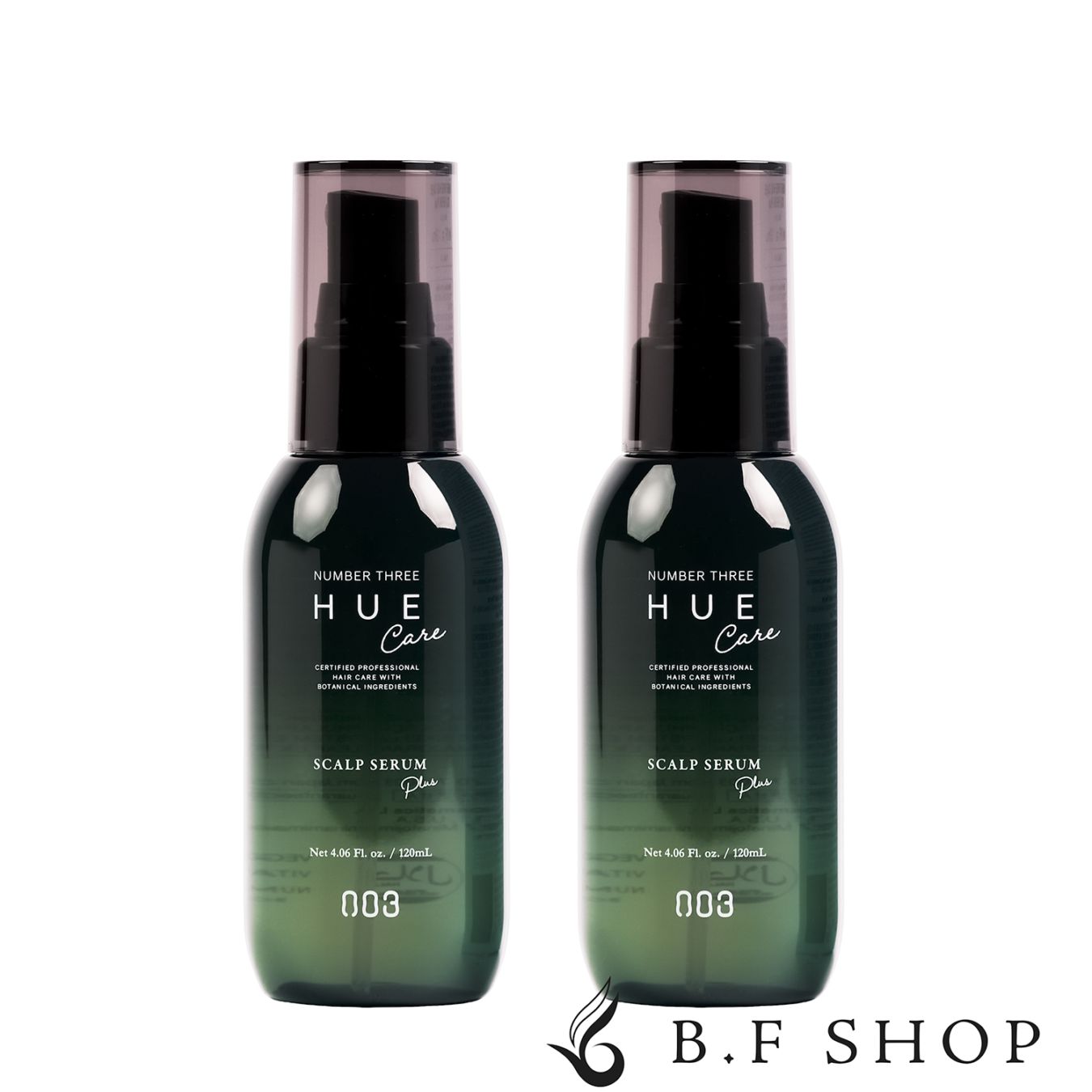 【2本セット】ナンバースリー no3 ヒュウケア スカルプセラム+ 120ml プラス LSC 