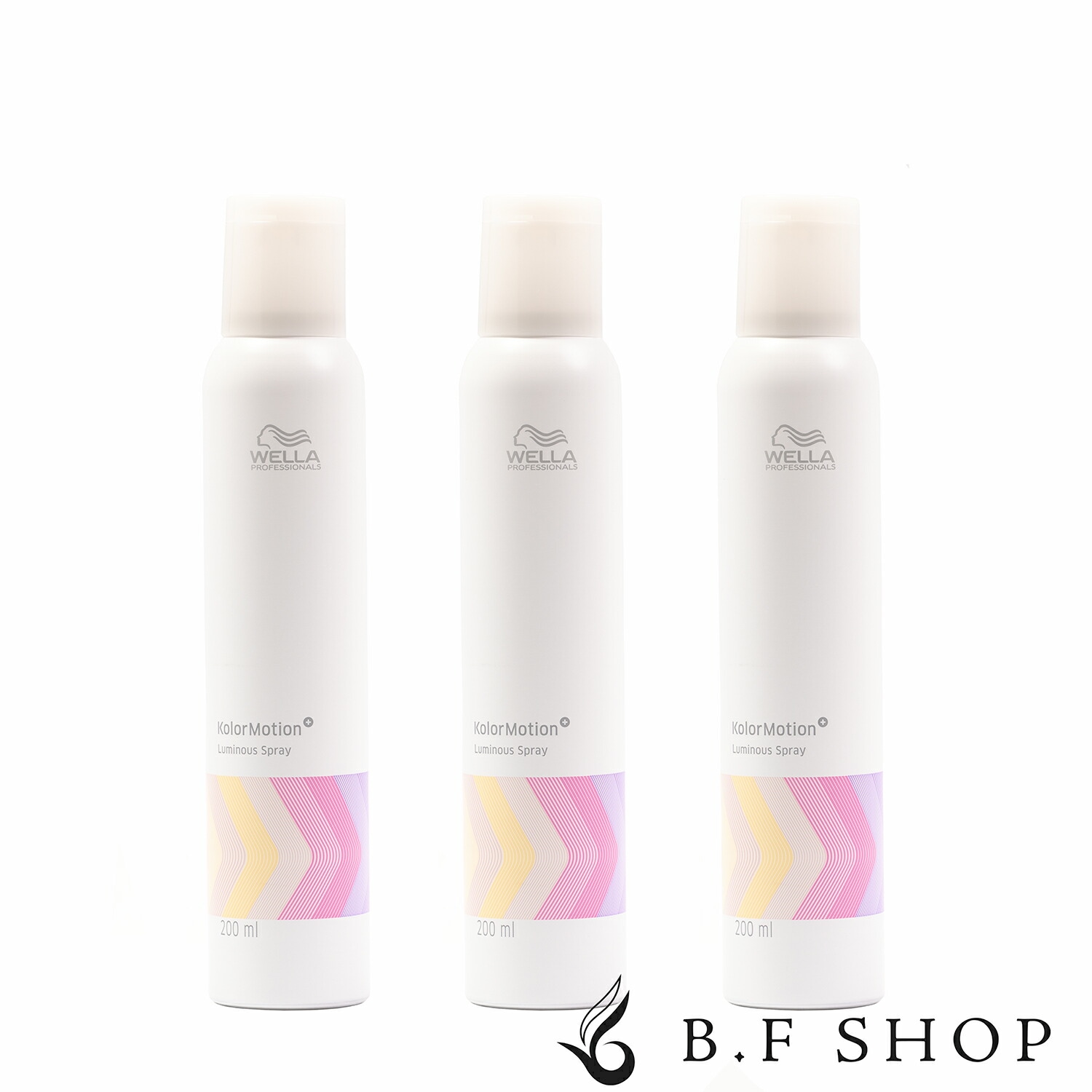 【3本セット】ウエラ カラーモーション + ルミナス スプレー 200ml 洗い流さない トリートメント WELLA