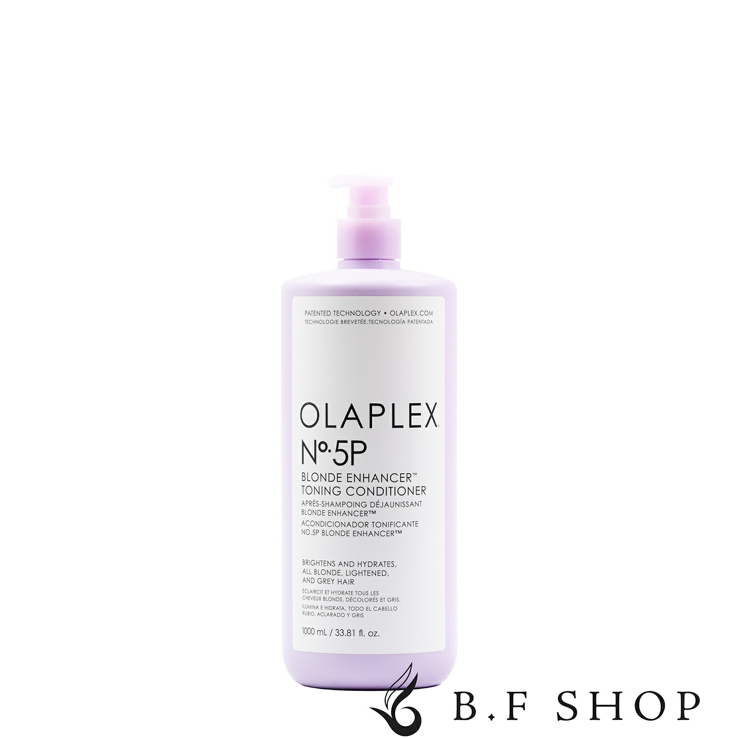 オラプレックス No.5 P トーニングコンデショナー 1000ml ブロンドヘアー用 紫トリートメント LSC