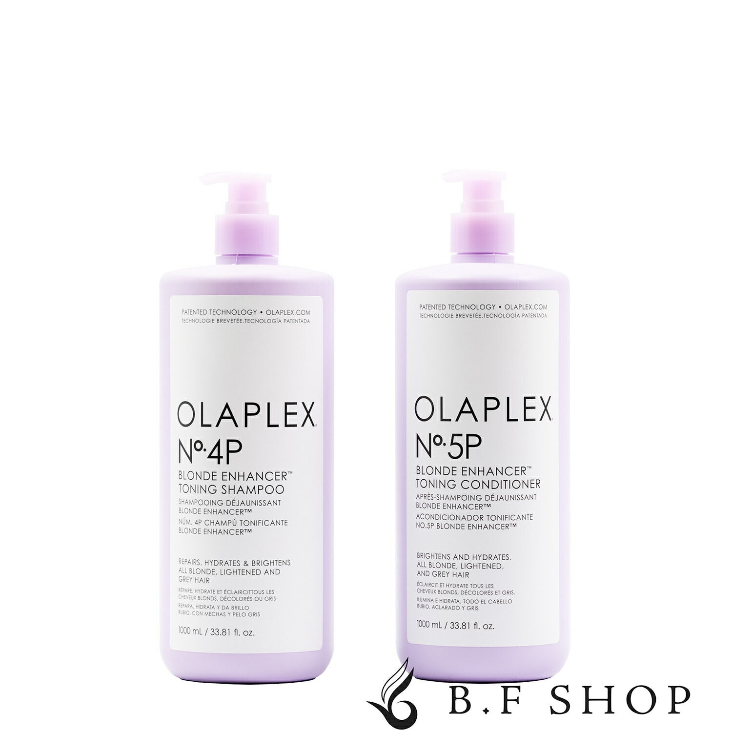 【セット品】オラプレックス No.4P & No.5P トーニングシャンプー コンディショナー 1000ml Olaplex LSC
