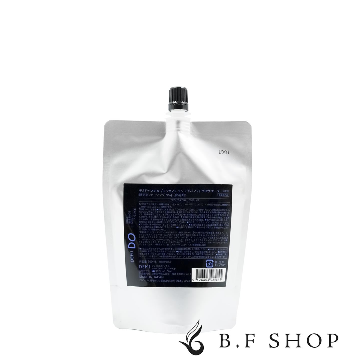 デミ ドゥ スカルプエッセンス メン アドバンストグロウ エース 200ml DEMI DO 医薬部外品 LSC