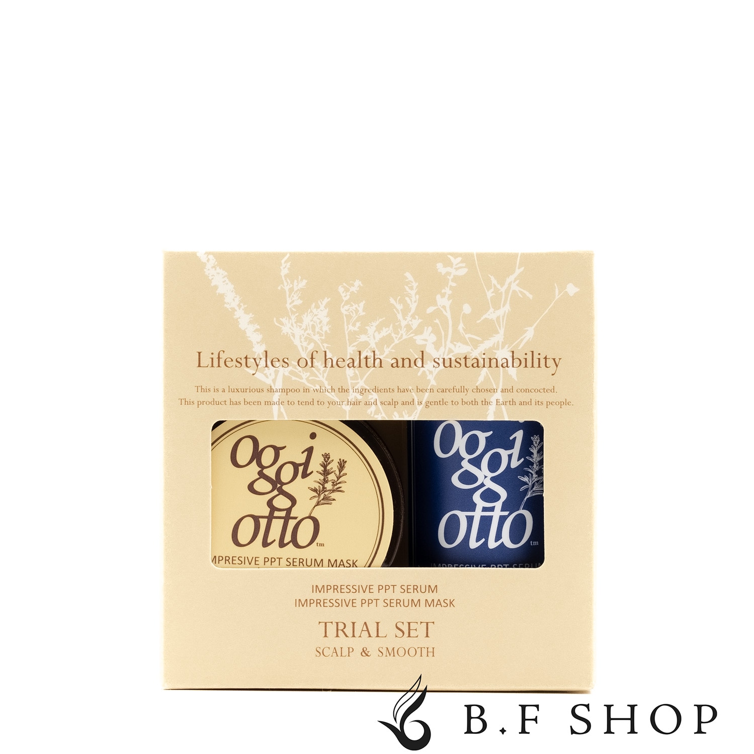 オッジィオット トライアルセット スキャルプシャンプー 50ml + SM 25g インプレッシブPPT oggi otto LSC