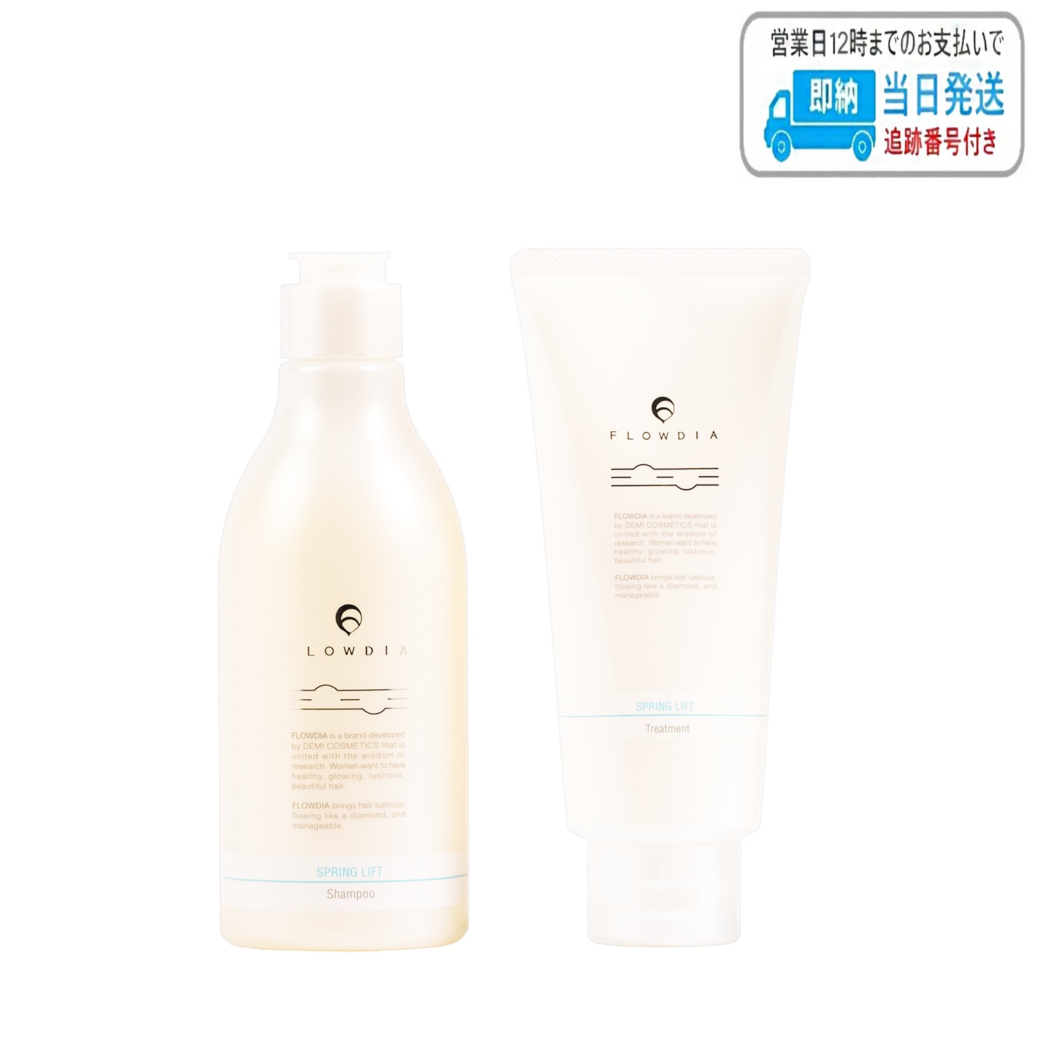【セット品】デミ フローディア シャンプー スプリングリフト 250ml トリートメント 200g デミコスメティクス LSC 
