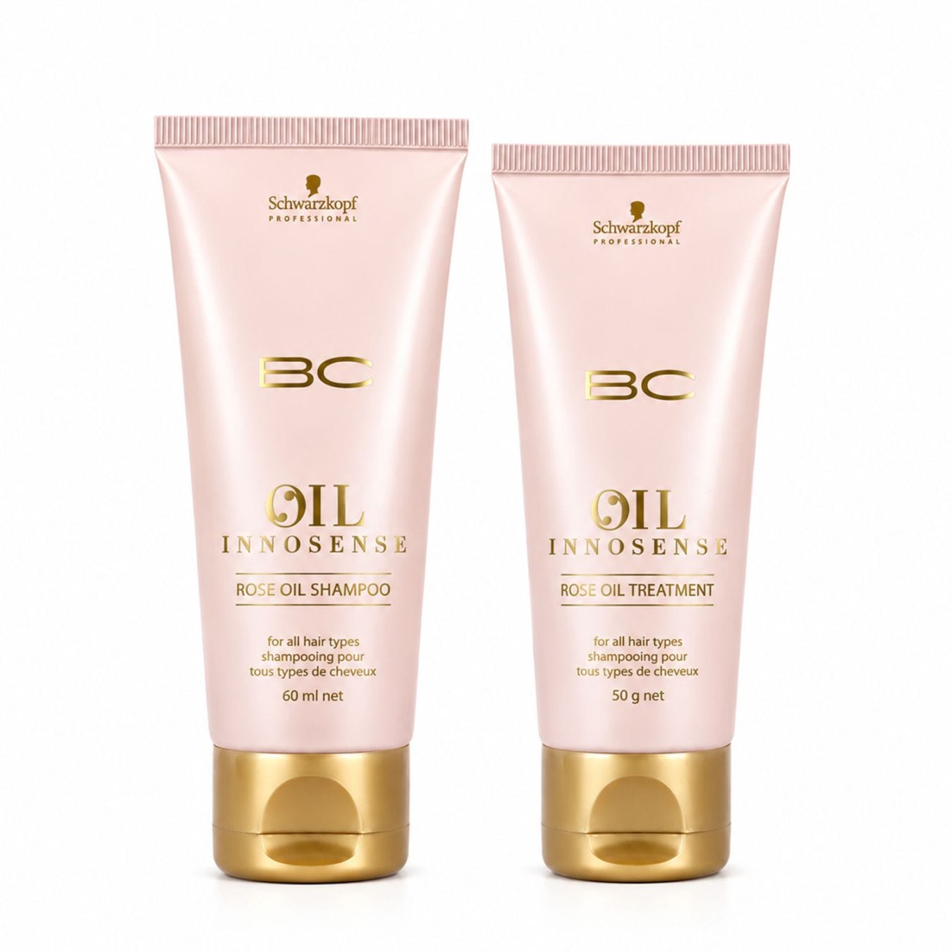 【セット品】シュワルツコフ BCクア ローズオイル シャンプー 60ml トリートメント 50g LSC 