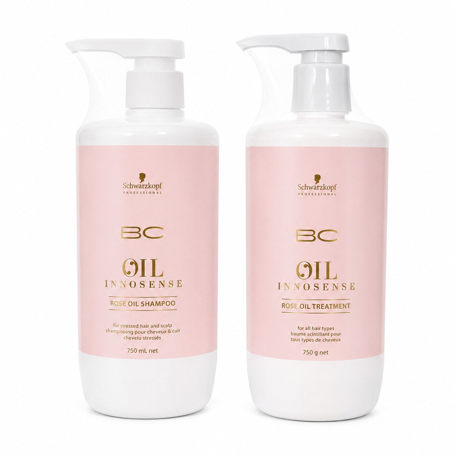 【セット品】シュワルツコフ BCクア ローズオイル シャンプー 750ml トリートメント 750g LSC 