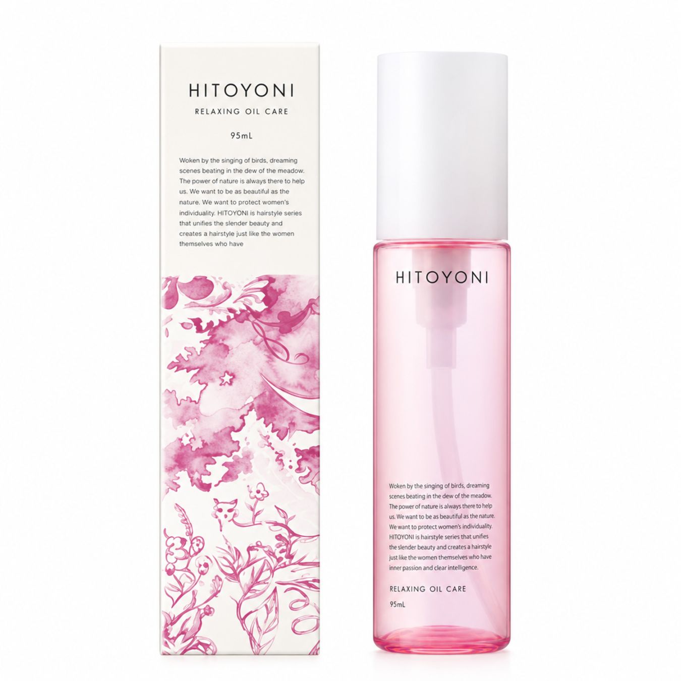デミ コスメティクス HITOYONI リラクシング オイルケア 95ml ヘアオイル さらさら LSC 