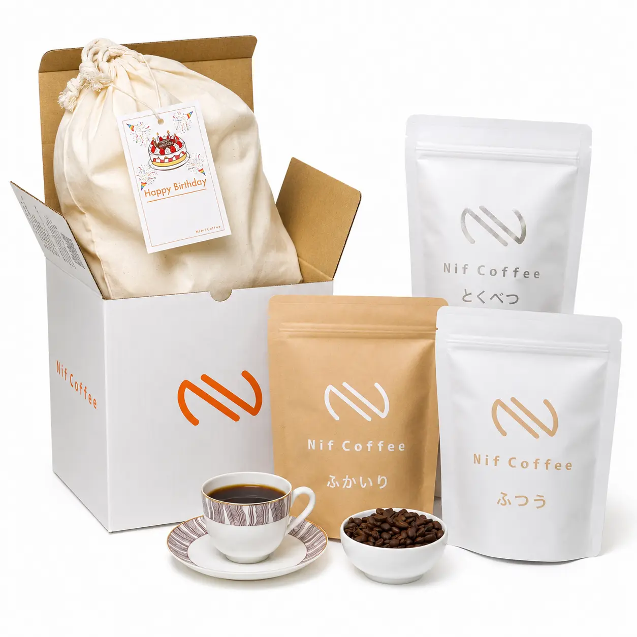 コーヒー豆ギフト 3種飲み比べ｜Nif Coffee