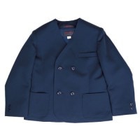 小学生制服上着（イートン/ダブル/男女兼用/切込みポケット/Ａ体/B体/紺）