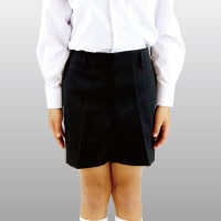 半ズボン （小学生/黒/ロング丈/制服/学生服）