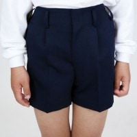 半ズボン （小学生/黒/ロング丈/制服/学生服）