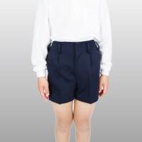学制服半ズボン（小学生/男子/ロング丈/A体/W75-85/紺）