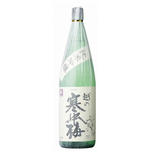 越の寒中梅 純米吟醸 1800ml 長者盛 新潟銘醸