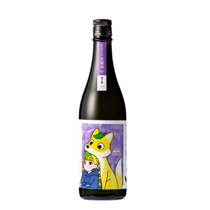 越の誉 貴醸酒 kiki(きき) 720ml 原酒造 日本酒 貴醸酒 甘口 フルーティー 飲みやすい 季節限定 水の代わりに日本酒で仕込む日本酒 貴醸酒 ギフト プレゼントにもおすすめ