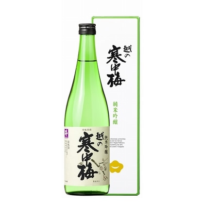 越の寒中梅 純米吟醸 720ml 長者盛 新潟銘醸