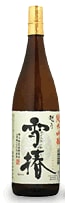 越乃雪椿　特A地区産山田錦　純米吟醸　1800ｍｌ×6本【取り寄せ商品】