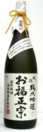 お福正宗　越後純米吟醸 1800ｍｌ お福酒造