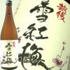 (終売)越後雪紅梅  本醸造　720ml　長谷川酒造