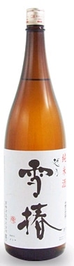 越乃雪椿  純米酒  1800ｍｌ×6本【取り寄せ商品】
