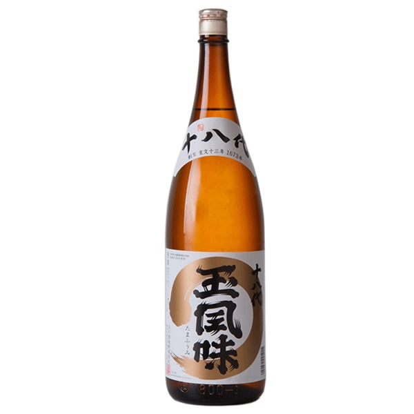 【蔵元直送】吟醸　十八代　玉風味 1800ｍｌ
