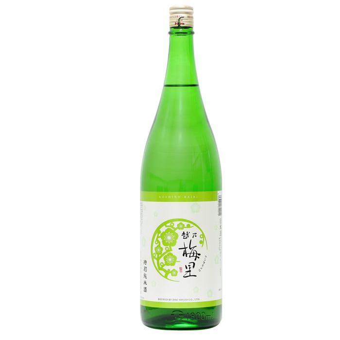 越乃梅里　特別純米酒　1800ml DHC酒造