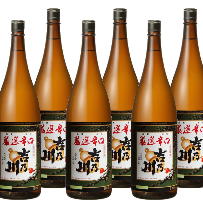 吉乃川　厳選辛口1800ml　6本