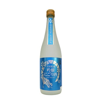 白龍　雪室貯蔵　吟醸にごり酒　720ml　白龍酒造　夏季限定