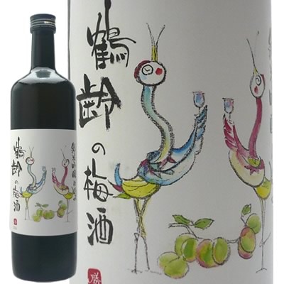 鶴齢の梅酒　純米吟醸仕込み　720ml 青木酒造 鶴齢（かくれい）梅酒