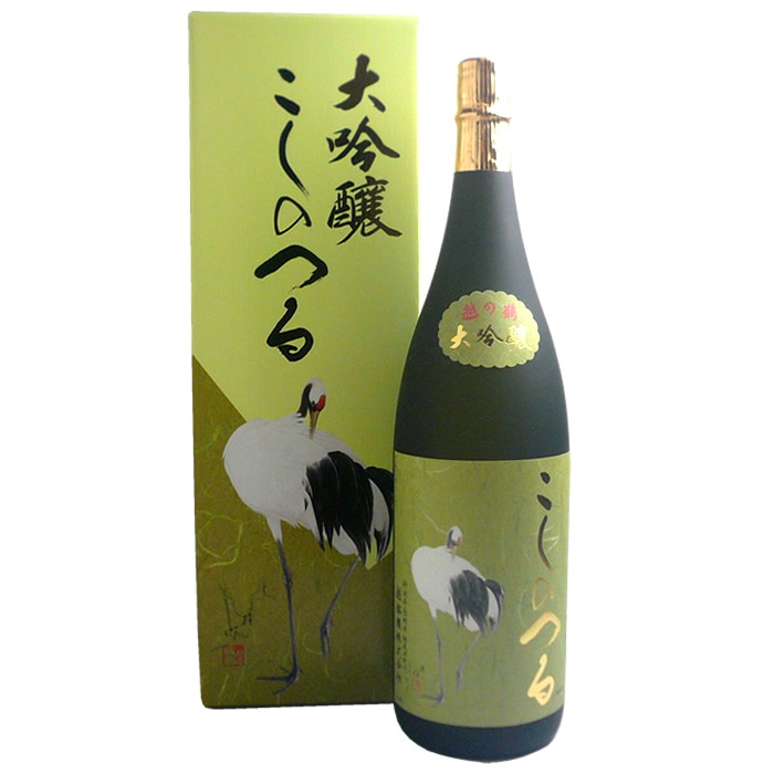 越の鶴 大吟醸 1.8Ｌ 越銘醸 (商品終売)