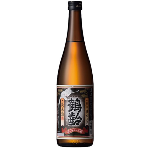 鶴齢 純米酒 720ml 青木酒造