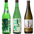 越後流旨口 潟 本醸造 720ml と 五代目 幾久屋 720mlと越乃寒梅 超特撰大吟醸 720ml |3本セット|720ml飲み比べ