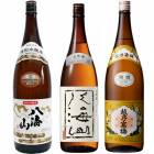 八海山 特別本醸造 1800mlと八海山 大吟醸 1800ml と 越乃寒梅 白ラベル 1800ml 日本酒 3本セット|3本セット|1800ml飲み比べ