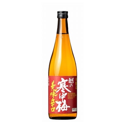 越の寒中梅 美味辛口 720ml 新潟銘醸