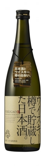 【蔵元直送】ウィスキー樽で貯蔵した日本酒 720ml 福顔酒造