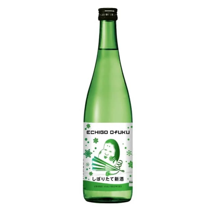 越後お福正宗 初しぼり新酒720ml お福酒造