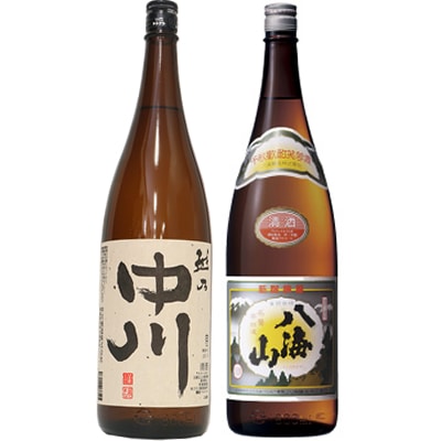 越乃中川 1.8Lと八海山 普通酒 1.8L