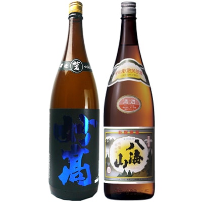 妙高 旨口四段仕込 本醸造 1.8Lと八海山 普通酒 1.8L