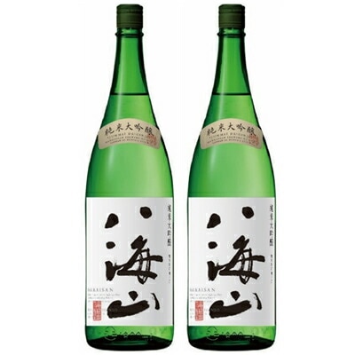 八海山 純米大吟醸 1800ml日本酒 2本 セット 日本酒 飲み比べ ギフト 贈り
