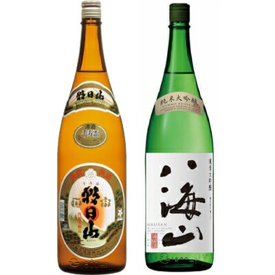 朝日山 千寿盃 1800mlと八海山 純米大吟醸 1800ml日本酒 2本 飲み比べセット 日本酒 飲み比べ ギフト 贈り