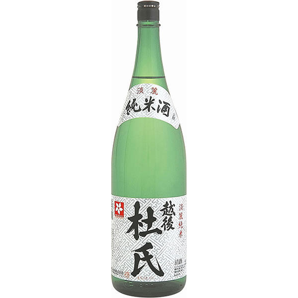 【産地直送】越後杜氏　淡麗純米1800ｍｌ　金鵄盃酒造