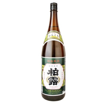 柏露  からくち 1800ml 普通酒 日本酒 お酒 新潟 柏露酒造 ギフト プレゼント 贈答 贈り物 おすすめ 新潟 熱燗 冷酒 辛口 お中元 お歳暮 正月 父の日 有名 限定 話題