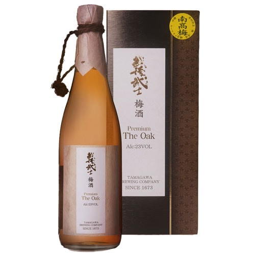 (産地直送)越後武士梅酒 プレミアム・ザ・オーク 720ml 玉川酒造 【蔵元直送】梅酒 リキュール  熟成梅酒 オーク樽熟成 越後武士使用 越後さむらい プレミアム梅酒