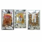 【メール便】長岡おつまみセット【 おつまみ3選C 】蛍烏賊豆吉90g チェダーチーズとかんずり入さきいか35ｇ 越後地酒漬えいひれ30ｇ 珍味 海鮮 酒の肴 干物