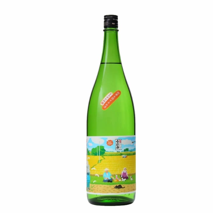 (秋限定)日本酒 秋 越後雪紅梅 四季を旅するお酒 稲刈り日和 吟醸酒 1800ml 長谷川酒造  長岡 お土産 イラストレーター もりとしのり氏と長谷川酒造コラボ商品