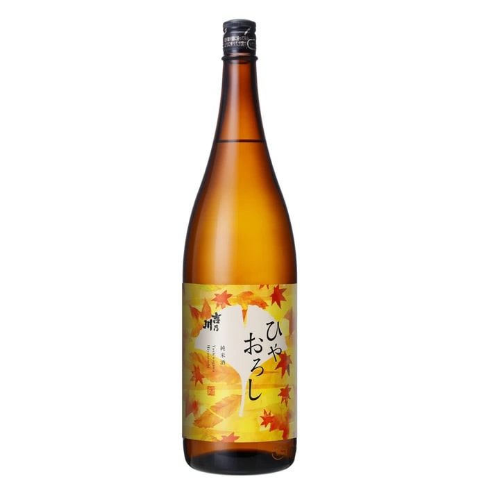 (秋限定)吉乃川 ひやおろし 純米酒 1800ml 秋あがり 冷や卸し 秋の日本酒 残暑御見舞 敬老の日 ギフト プレゼント 贈答 贈り物 おすすめ 新潟 人気 旨い