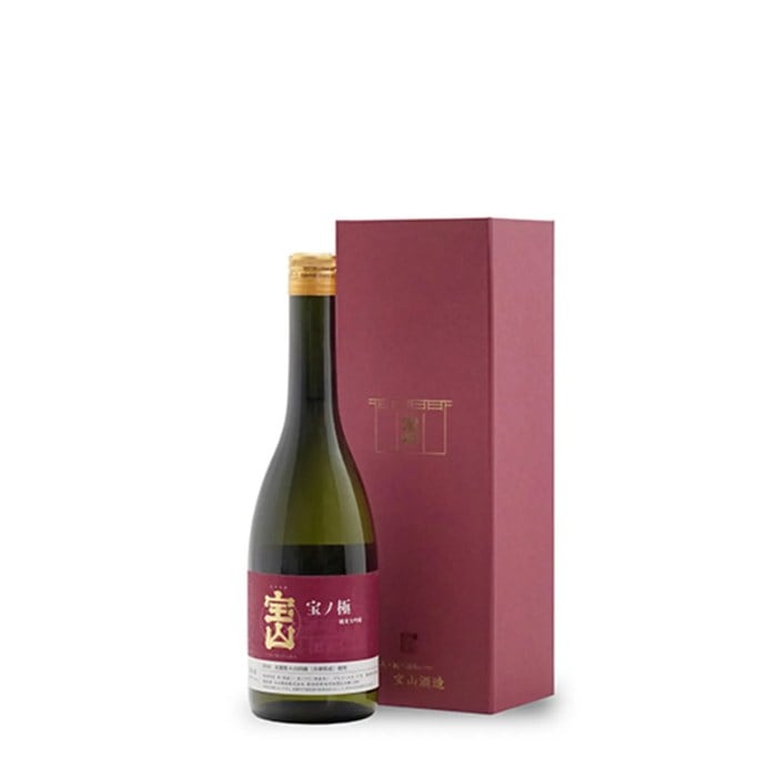 (産地直送)宝ノ極 純米大吟醸 バーガンディラベル 2018 720ml たからやま醸造 宝山 たからやま 新潟 日本酒 熟成酒 ヴィンテージ