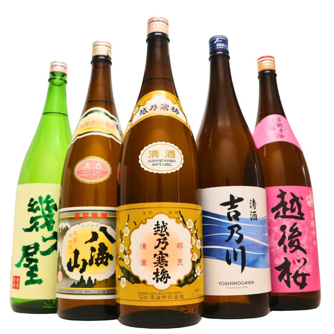 日本酒 新潟有名地酒 受賞蔵 飲み比べ 5本 セット 選べる 300ml 720ml