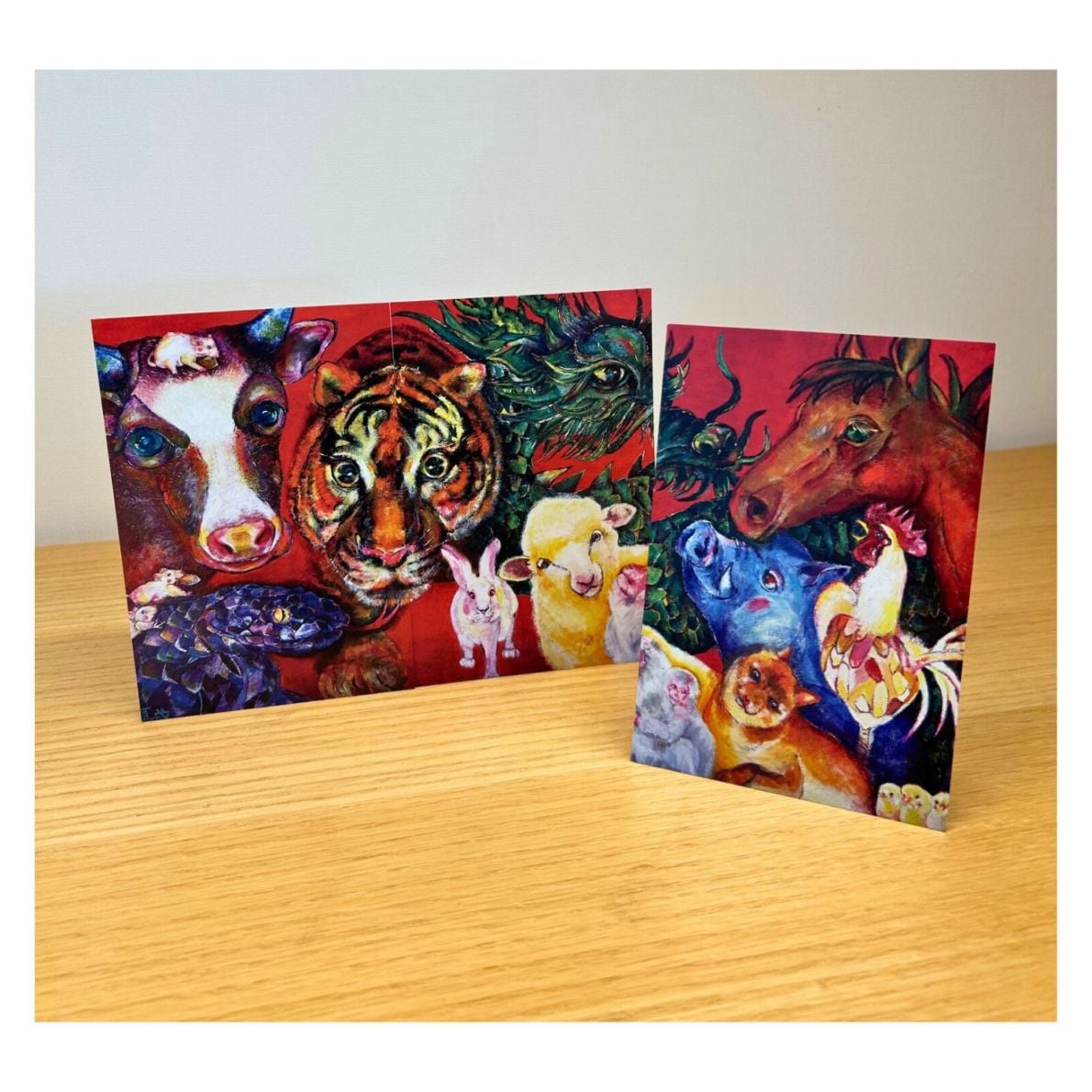 石村嘉成 ポストカードセット(３枚組) 今年も良い年でありますように