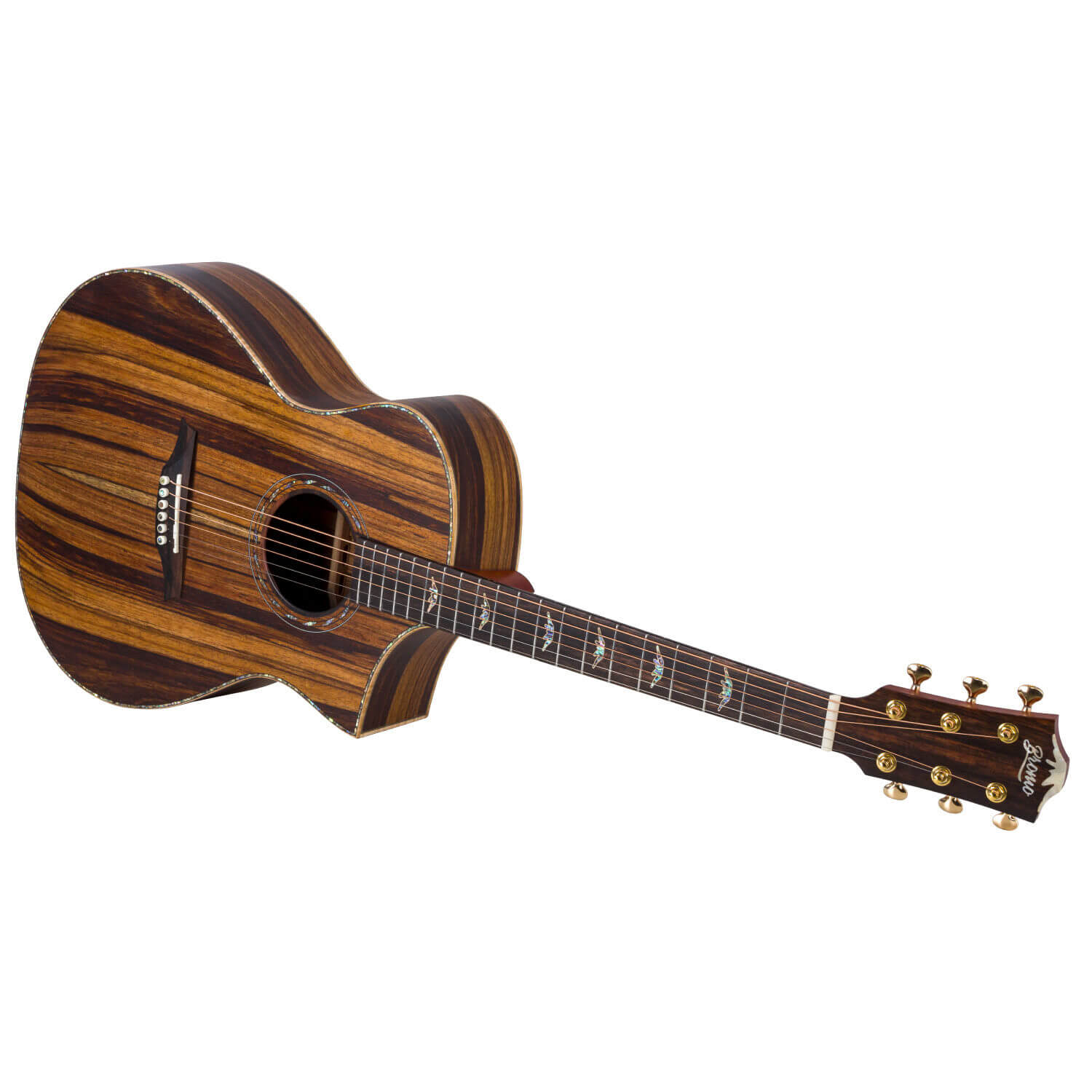 Bromo Guitars BAT 4MCE ブロモギター　エレアコ Bromo BAT4MCE エレアコギター トップ単板 ギグバッグ付属