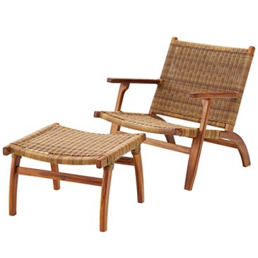 アームチェア&オットマン