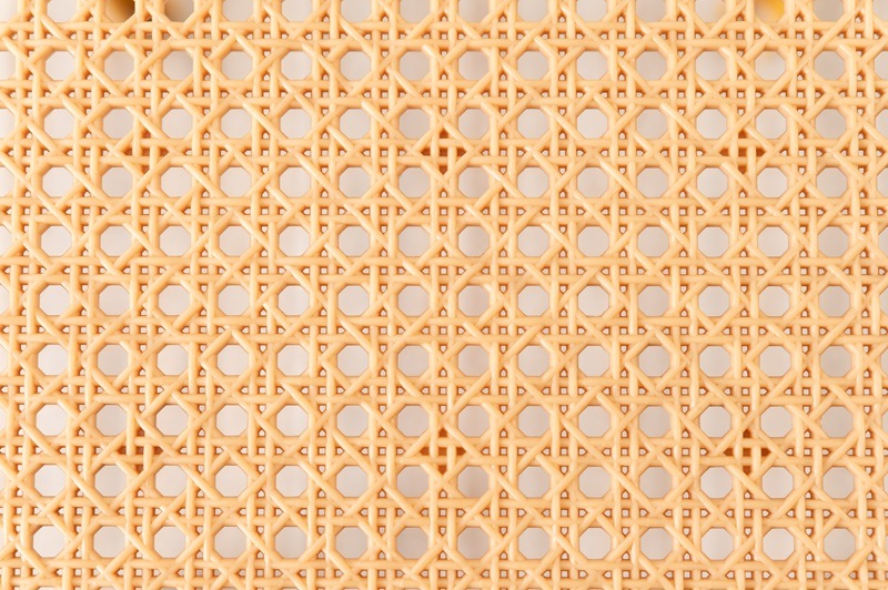 【送料無料】ラタン 4color かごめ編みの温かみのあるスタッキングチェア|46㎝|